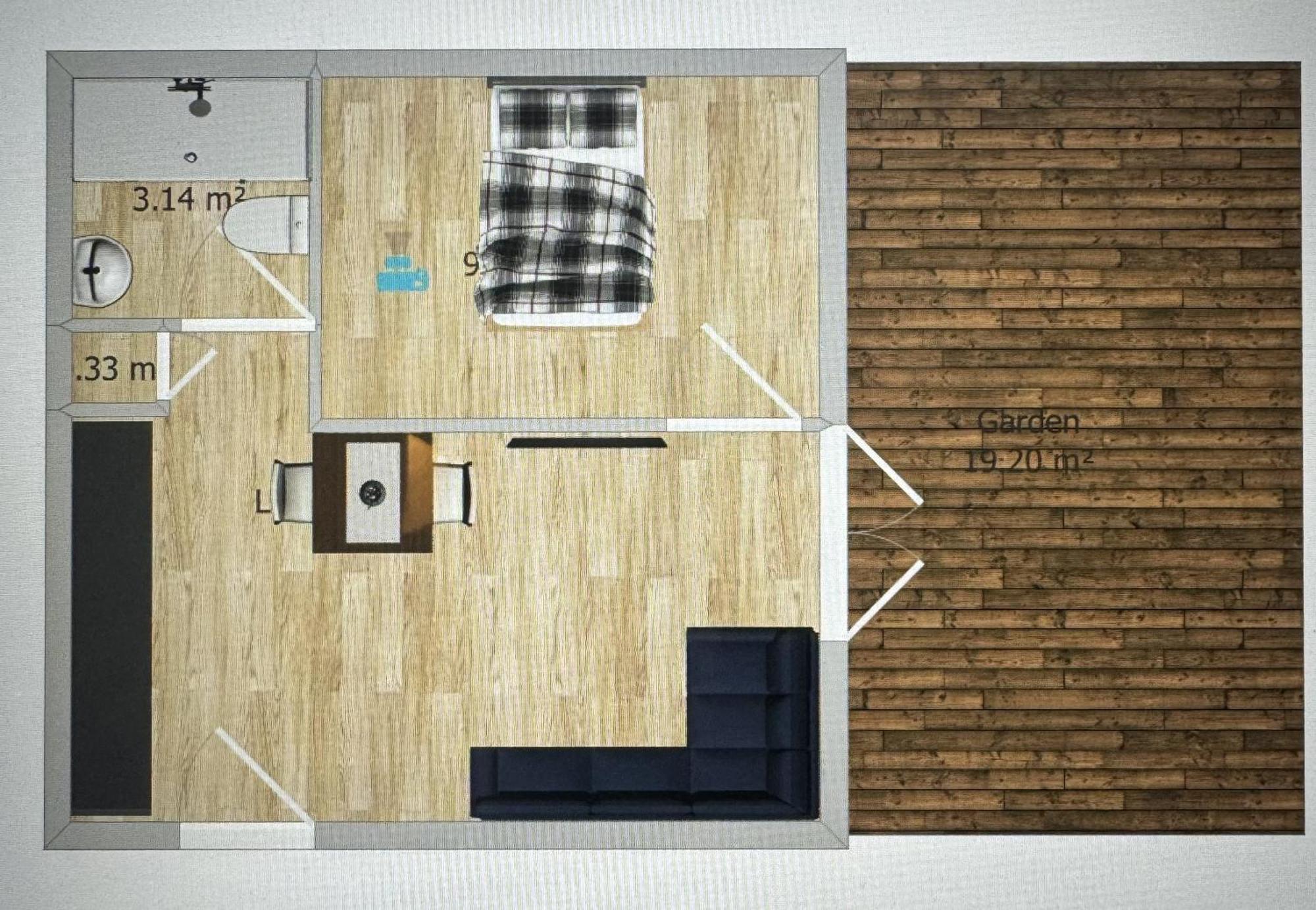 Home-From-Home - Self Catering Garden Apartment, Waterlooville Exteriör bild